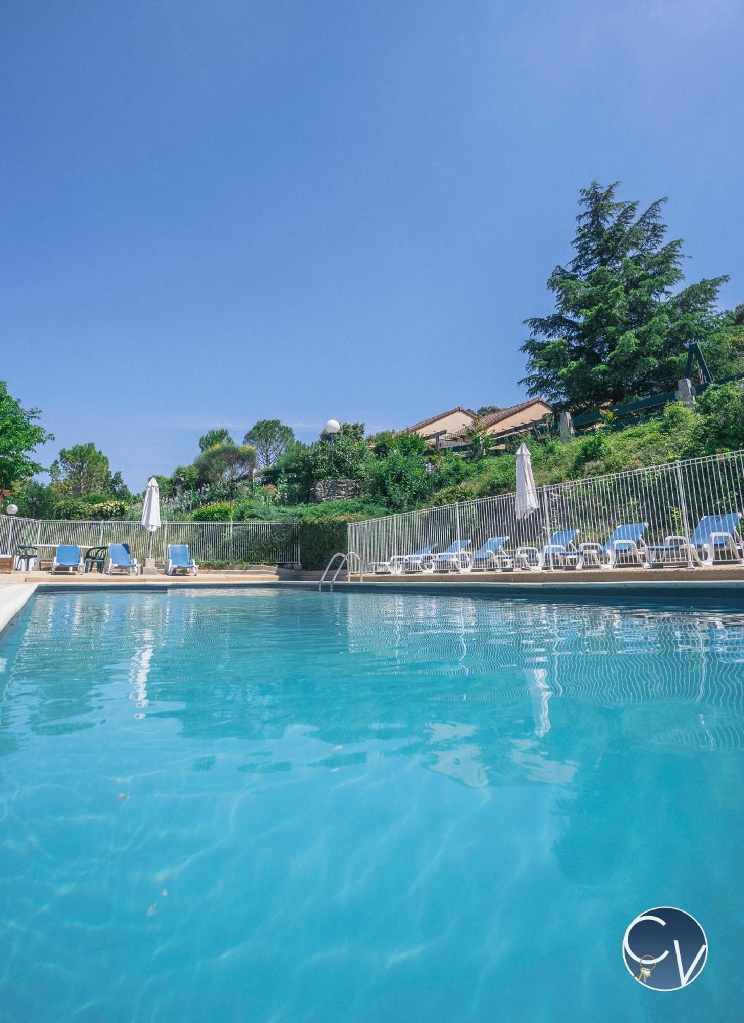 St-Germain - Les Terrasses De L'Ardeche - Piscine Leilighet Salavas Eksteriør bilde